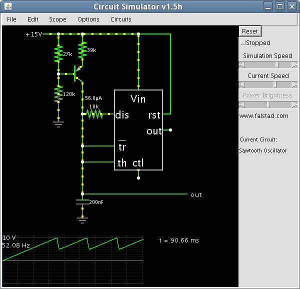 Online circuit simulator - Hjem Lys