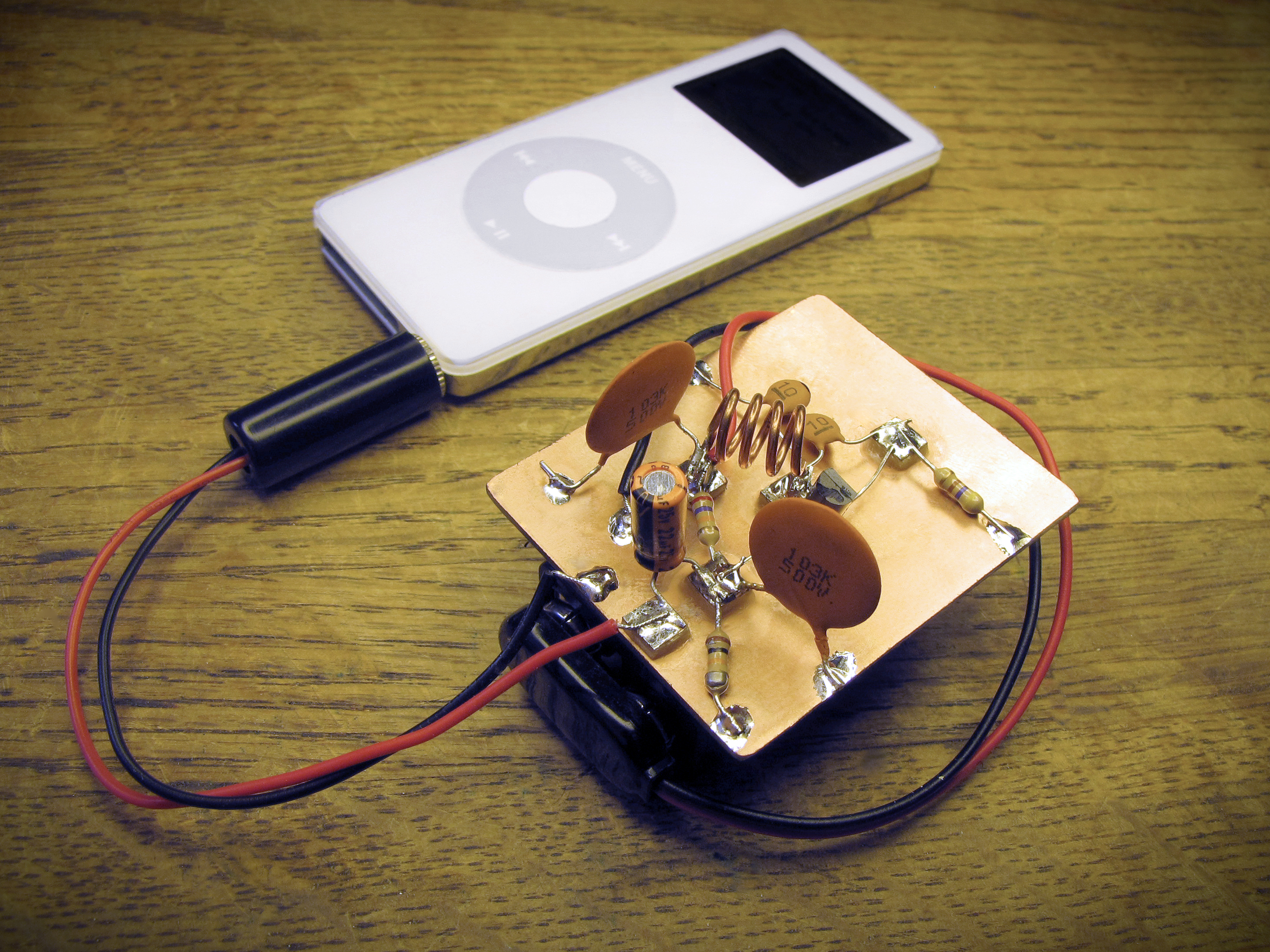 Super Simple iPod FM Transmitter  Make: