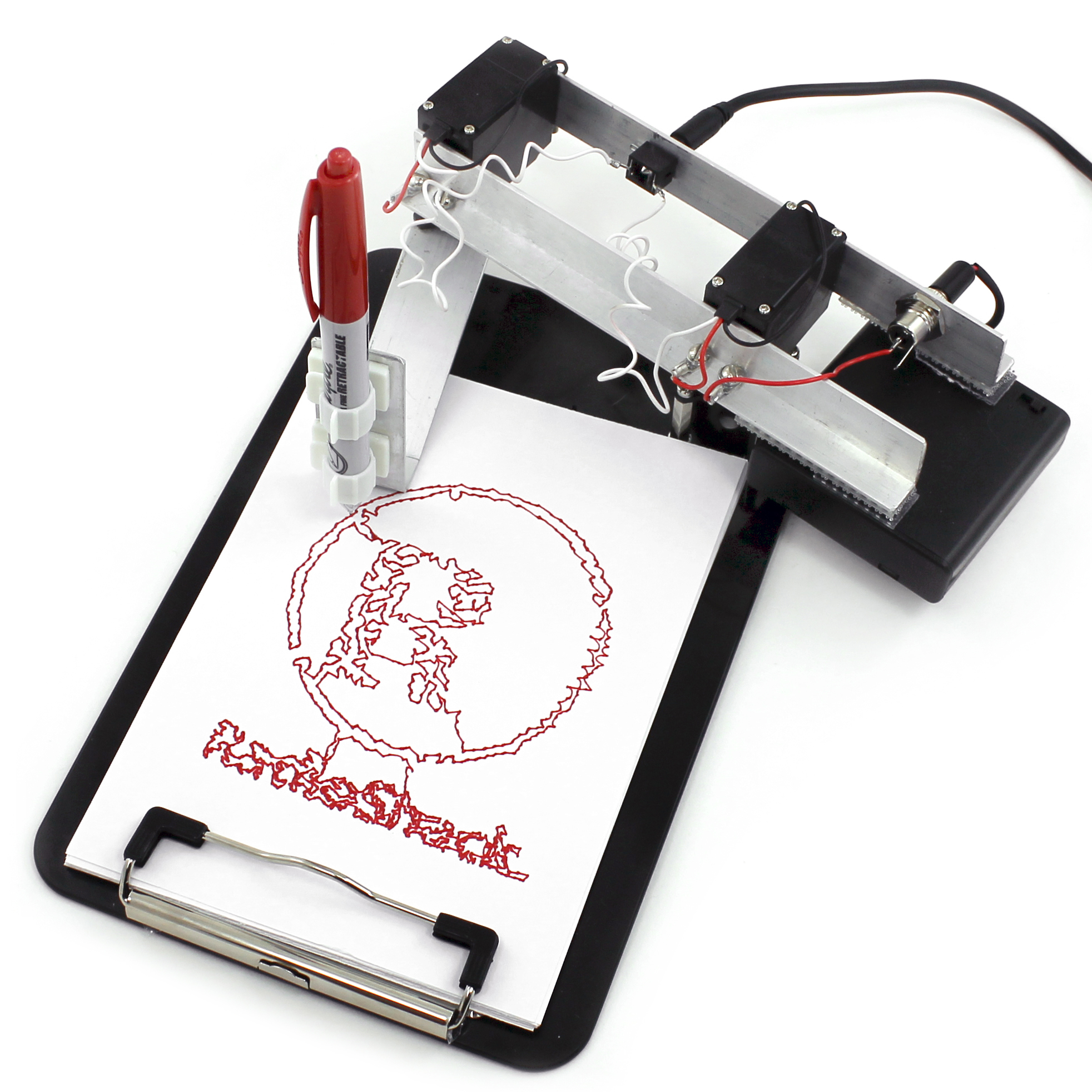The TRS Drawbot: A Drawing Robot | Make: