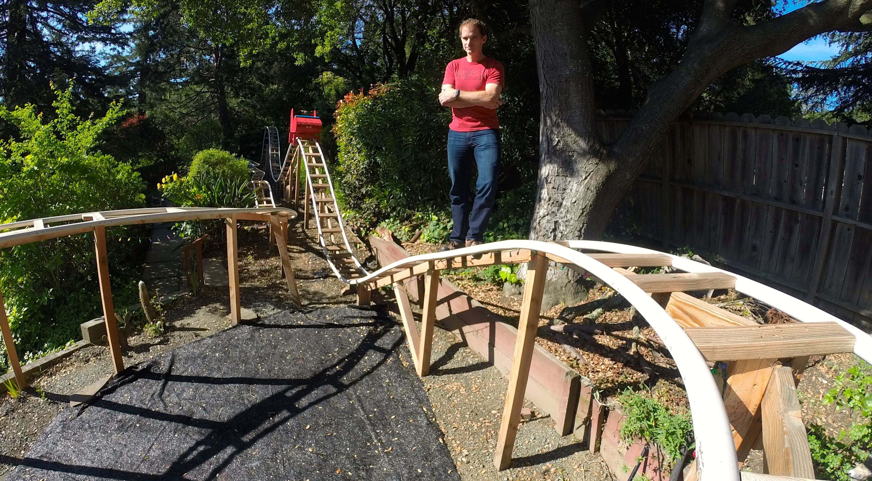 Build a Backyard Roller Coaster - Fun & Games | Make:
