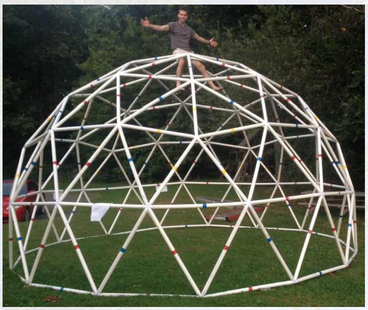 What are some well-known dome building kits?