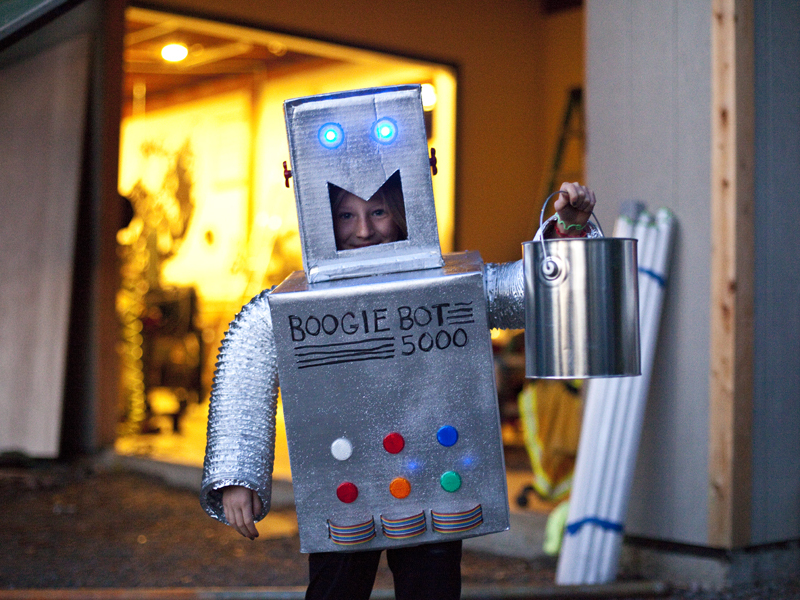 Robot Halloween Costume.