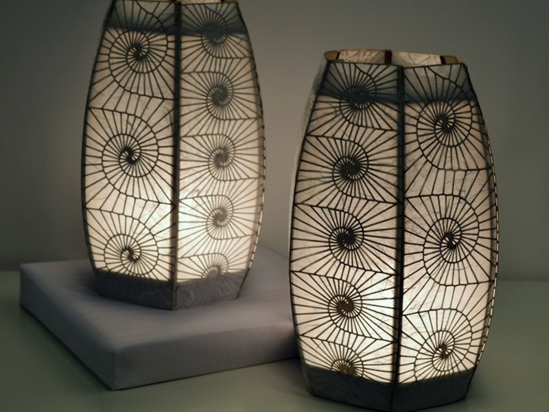 laser cut lamp patterns