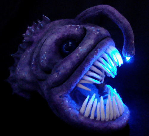 Anglerfish sculpture