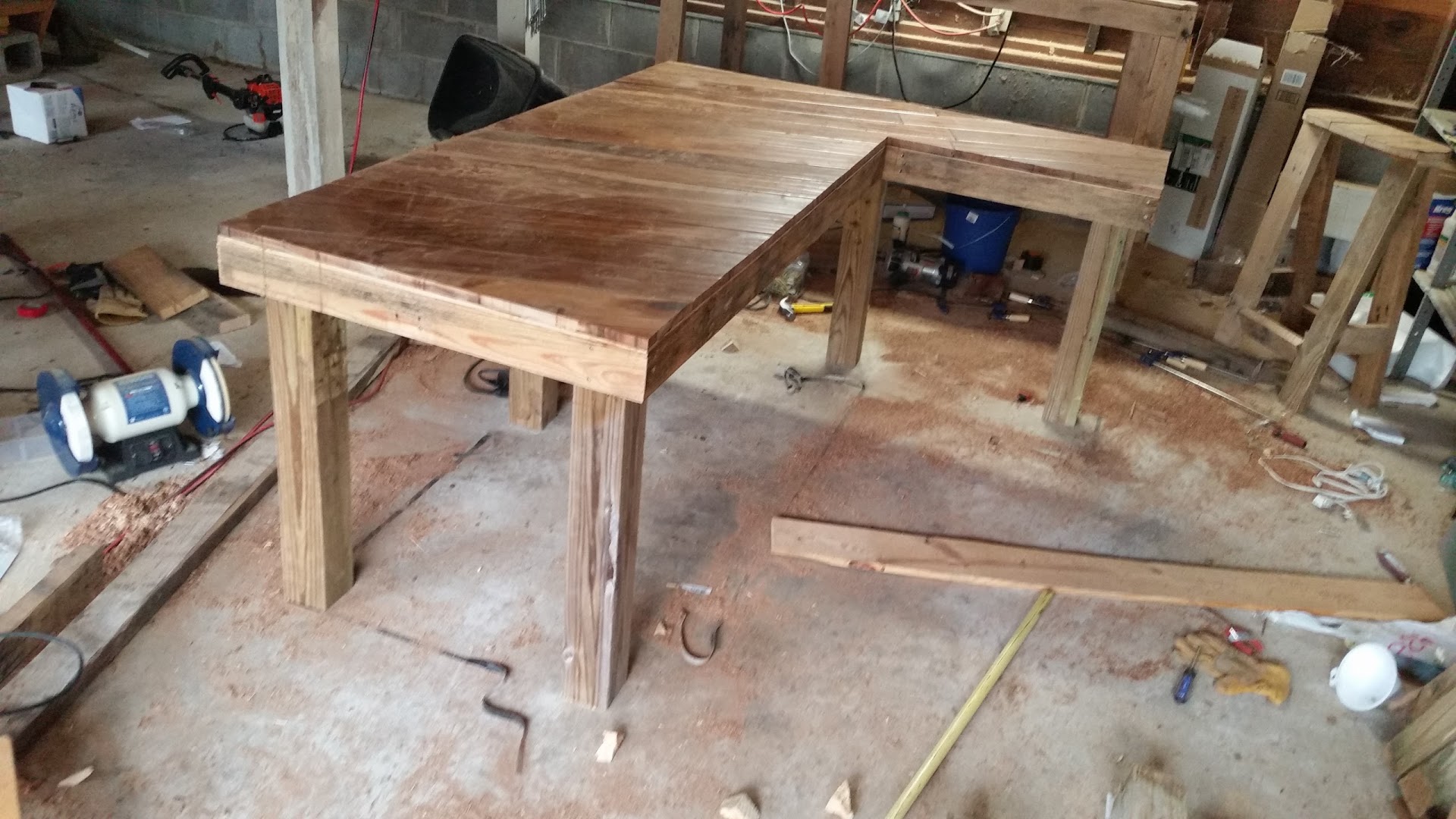 Upcycle a Hardwood Floor into a Sturdy Desk - Make: