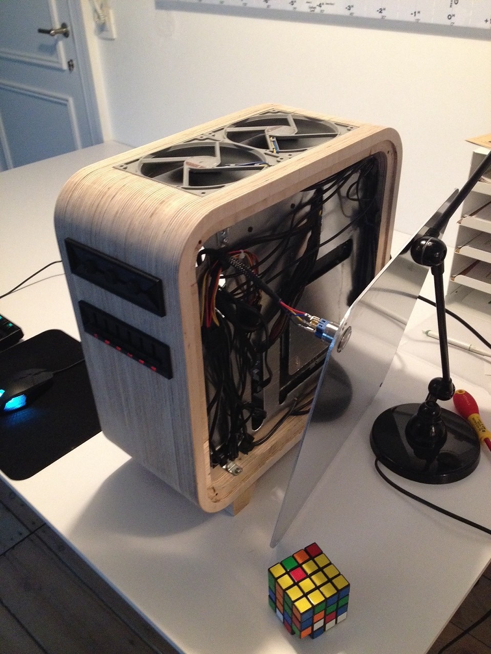 wooden pc