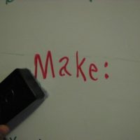 Turn a Chalk Board into a Dry Erase Board