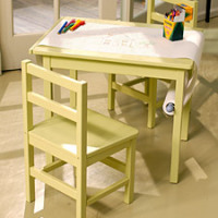 Kids’ Paper Scroll Table