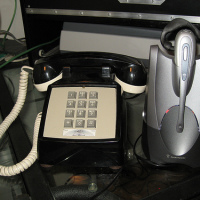 Modding a classic desk phone