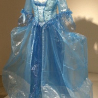 Plastic ballgown