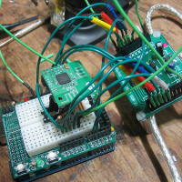 Arduino spectrum analyzer in development