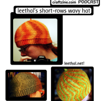 Leethal’s Short-Rows Wavy Hat – CRAFT Pattern Podcast