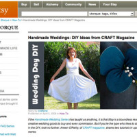 CRAFT in Etsy’s Handmade Wedding series