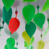 Magnetic leaves turn your house into a greenhouse