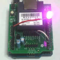 Change a LED via the web