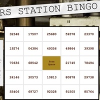 Numbers station bingo