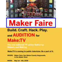 Audition for Make:TV @ Maker Faire