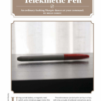 Weekend Project: Telekinetic Pen (PDF)