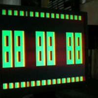 VGA clock with USB interface