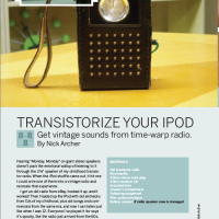 Weekend Project: Transistorize Your iPod (PDF)