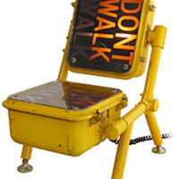 Walk – Don’t Walk chair