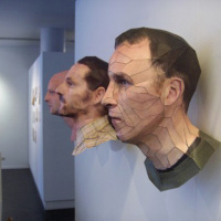 Paper Portraits by Bert Simon