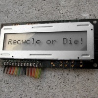 LCD Graffiti