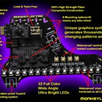 Monkeylectric LED bike wheel lights