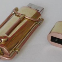 Steampunk USB drive