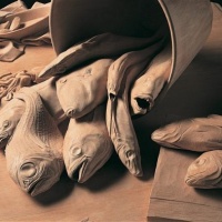 Ricky Swallow’s wood sculptures