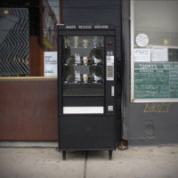 Vending machine provides release for anger