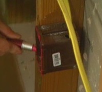 HOW TO – Mark outlets on drywall with lipstick