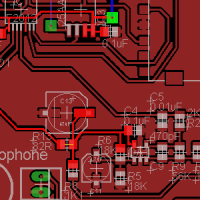 Circuit-building with Eagle 5 software