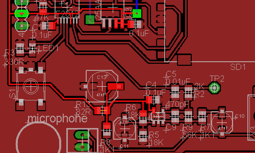 Circuit-building with Eagle 5 software