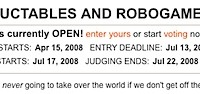 Instructable robot contest extended deadline