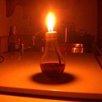 HOW TO – Light bulb oil lamp