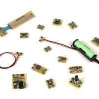 LittleBits discrete components system prototype