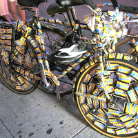 Metrocard bicycle will not fit in the turnstyles