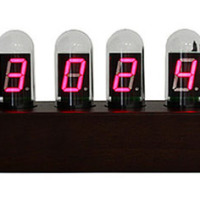 Test Tube Clock: Nixie Knockoff