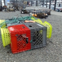 Milk-crate crab pots