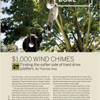 Weekend Project: Hard Drive Wind Chimes (PDF)