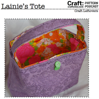 Craft Leftovers: Lainie’s Tote – CRAFT Pattern Podcast