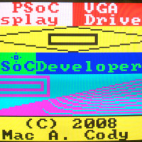 HOW TO – Drive a VGA display with A Cypress PSoC