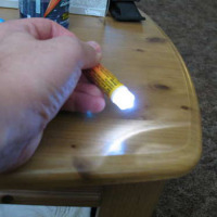 ChapStick LED Flashlight