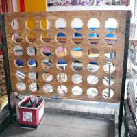 Giant connect four game board