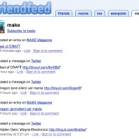 MAKE @ FriendFeed