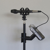 DIY: Stand clamp for portable recorder