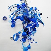 Recycled sculpture by Sofi Zezmer