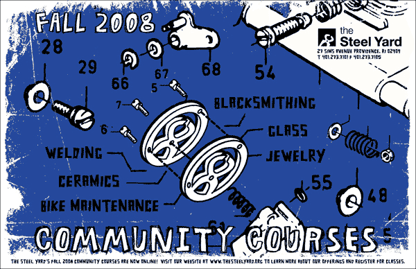 Fall community courses at The Steel Yard in Providence