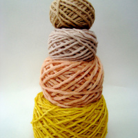 Vickie Howell’s Natural Yarn Dyeing Experiments